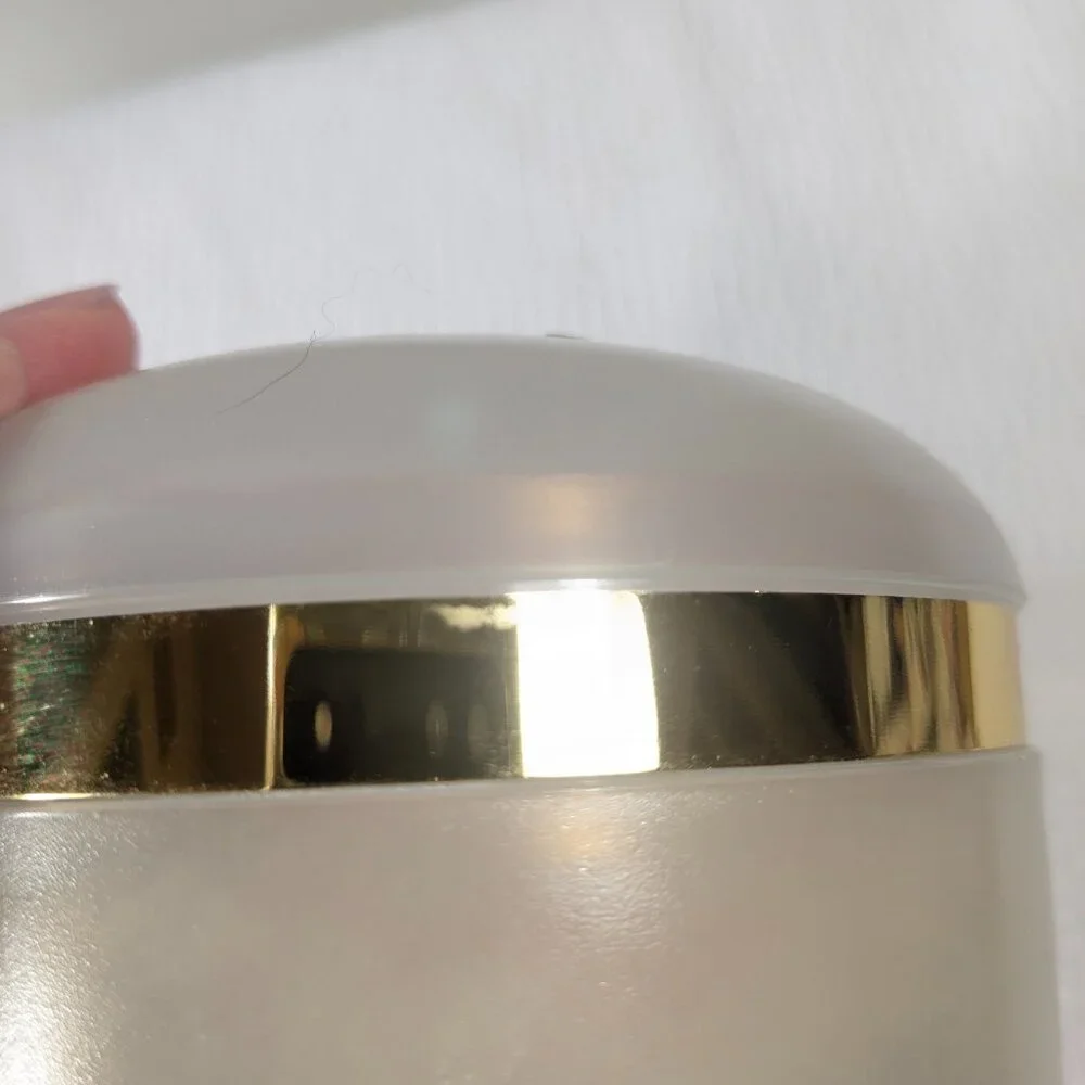 Vintage Estee Lauder Beautiful Perfumed Body Powder EMPTY container box w/ puff
